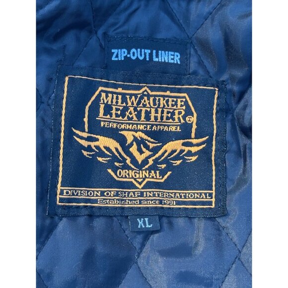 Milwaukee Leather Ladies Braided XL Motorcycle Jacket with Elasticized Waist - Picture 13 of 13